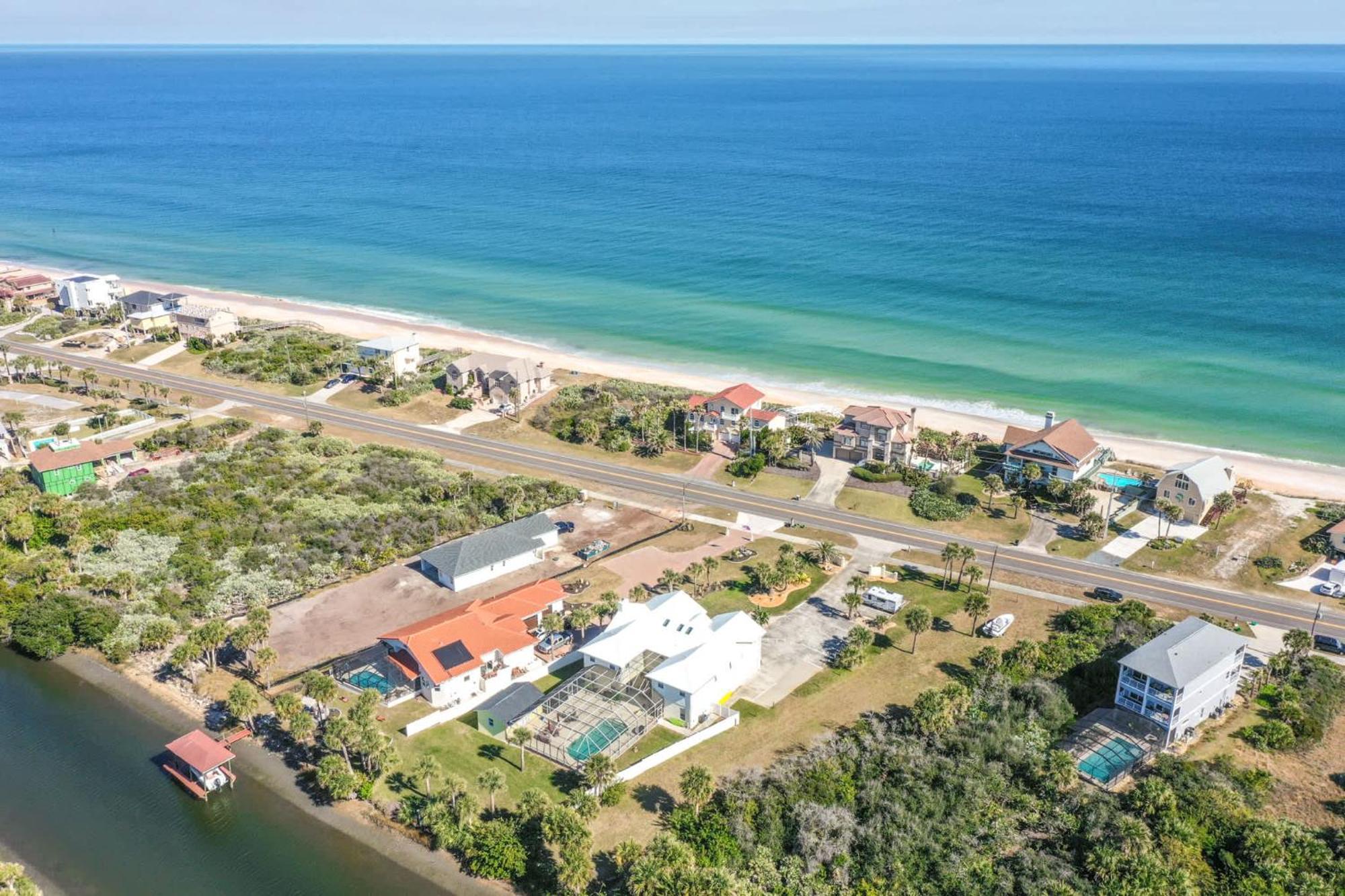 Flagler Beach Bed And Breakfast Pool Jaccuzzi Suite Eksteriør bilde