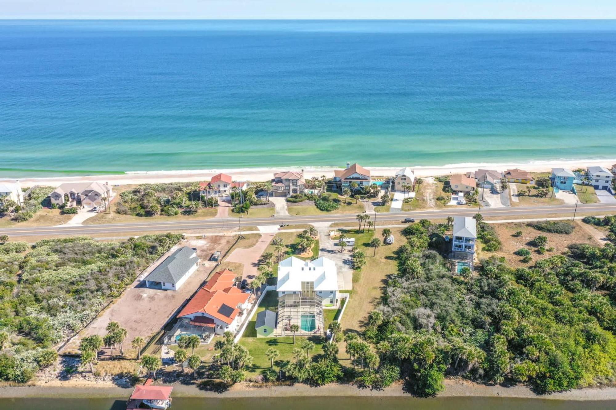 Flagler Beach Bed And Breakfast Pool Jaccuzzi Suite Eksteriør bilde