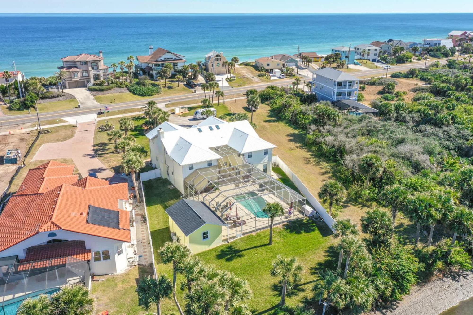 Flagler Beach Bed And Breakfast Pool Jaccuzzi Suite Eksteriør bilde